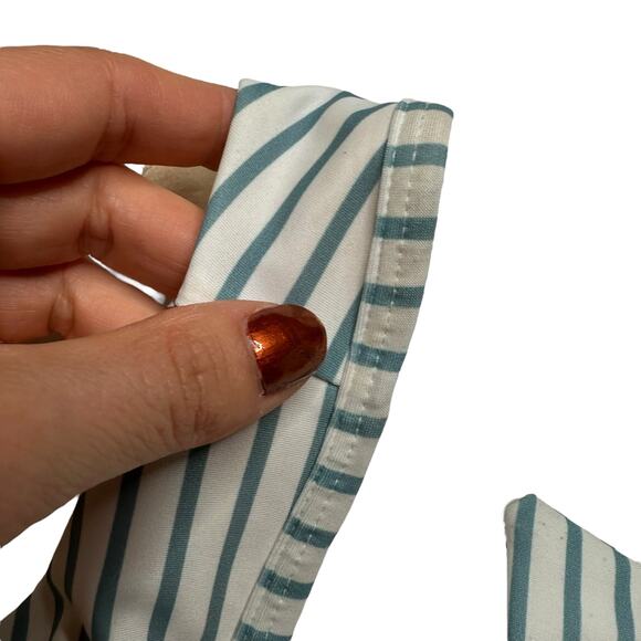 ALBION FIT Island Fever One Piece Swimsuit Floral Striped Women's Size XL FLAWED - Picture 3 of 12